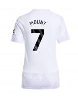 Manchester United Mason Mount #7 Vieraspaita Naisten 2025-26 Lyhythihainen
